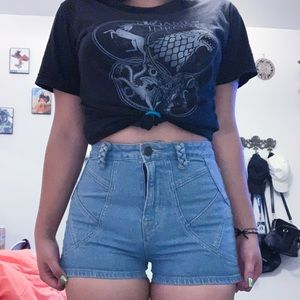 BDG denim shorts